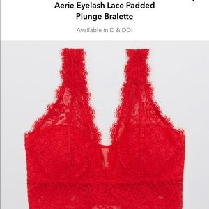 NWT Red Aerie Lace Bralette